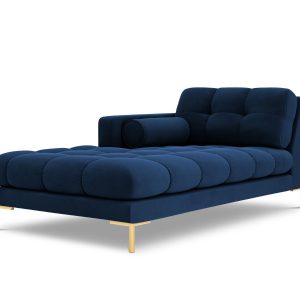 Cosmopolitan Design linker meridiaan Bali flueel, koningsblauw – 185×1 Cosmopolitan Design linker meridiaan Bali flueel, koningsblauw – 185×1