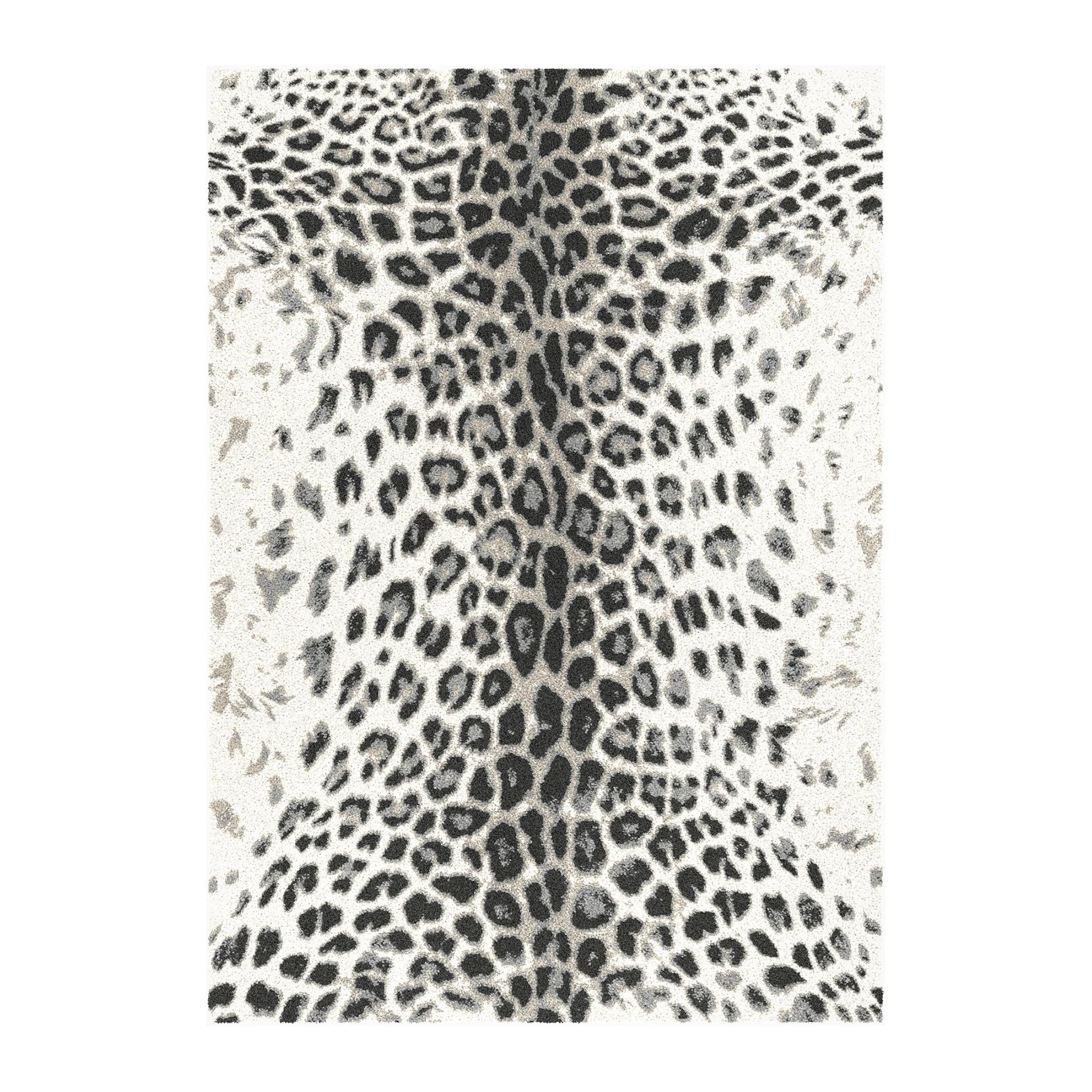 AFK Living vloerkleed Savanna - zeer zacht - zwart - 80 x 150 cm