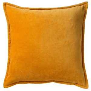 CAITH – Kussenhoes 50×50 cm – 100% katoen velvet – Golden Glow – geel CAITH – Kussenhoes 50×50 cm – 100% katoen velvet – Golden Glow – geel