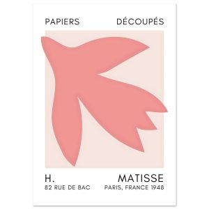 Artfulprints Poster Matisse – Shapes in the air taupe – A4 21×29.7 cm Artfulprints Poster Matisse – Shapes in the air taupe – A4 21×29.7 cm