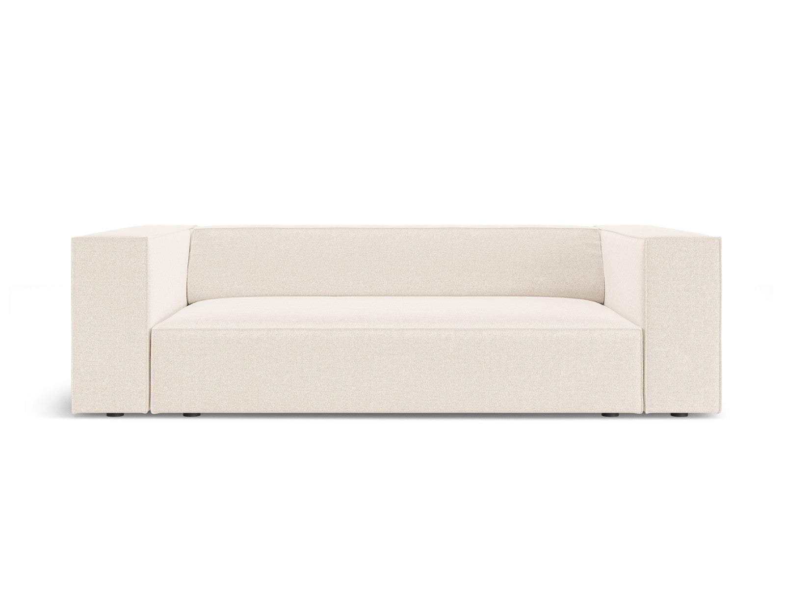Cosmopolitan Design Bank Arendal 2-zits, chenille lichtbeige - 102x180
