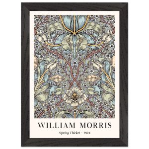 Artfulprints Poster met Lijst William Morris – Spring thicket 1884 – A Artfulprints Poster met Lijst William Morris – Spring thicket 1884 – A