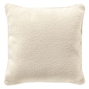ONNO – kussenhoes 60×60 cm – bouclé – Snow White – wit ONNO – kussenhoes 60×60 cm – bouclé – Snow White – wit
