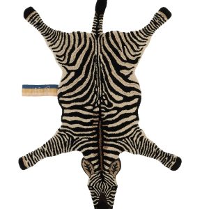 Doing Goods Stripey Zebra Vloerkleed – Groot 153 x 110 x 2 cm – 100% w Doing Goods Stripey Zebra Vloerkleed – Groot 153 x 110 x 2 cm – 100% w
