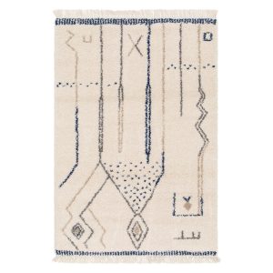 AFK Living vloerkleed Glyph – zeer zacht – blauw – 200 x 290 cm AFK Living vloerkleed Glyph – zeer zacht – blauw – 200 x 290 cm