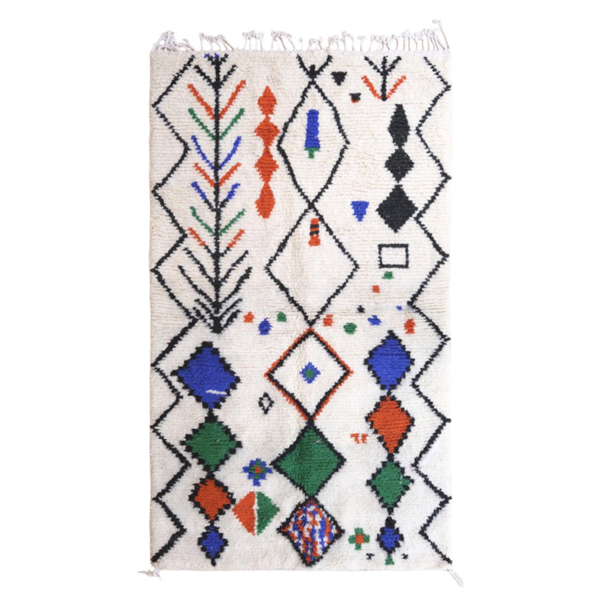 AFK Living vloerkleed Berber - handgemaakt - Wol - 247 x 140 cm