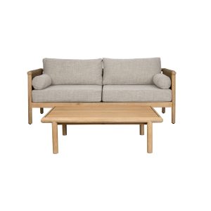 Dutchbone Oasis Tuin Bank En Salontafel Set – Beige