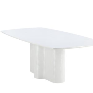 BRAM eetkamertafel Berdal – wit – 220 x 110 cm BRAM eetkamertafel Berdal – wit – 220 x 110 cm