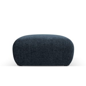 Cosmopolitan Design Poef Nolio chenille, koningsblauw – 75x75x36cm Cosmopolitan Design Poef Nolio chenille, koningsblauw – 75x75x36cm
