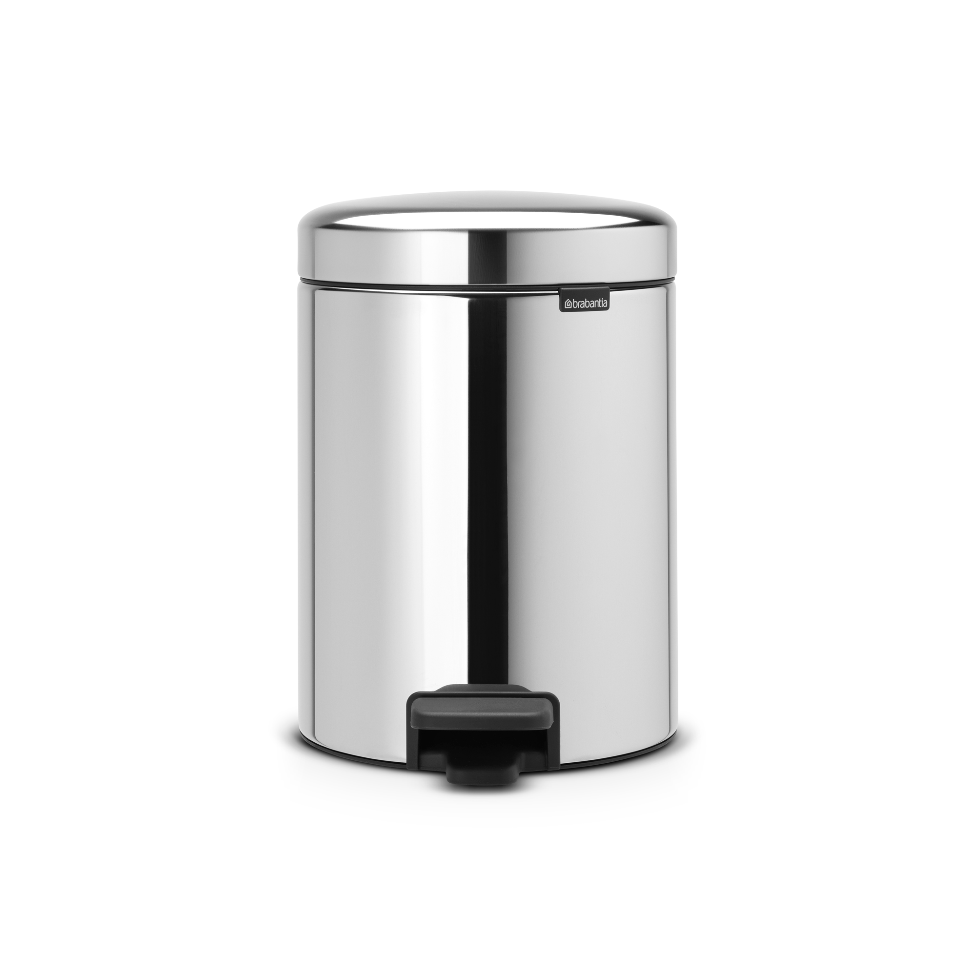 Brabantia NewIcon Pedaalemmer, 5 liter, kunststof binnenemmer - Brilli