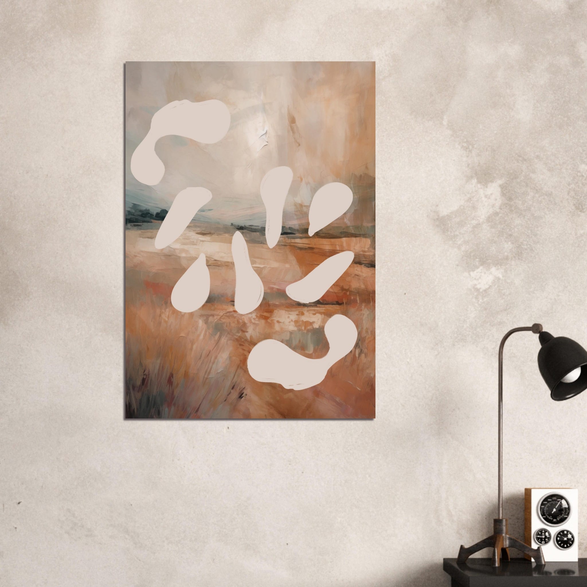 Artfulprints Abstract - Forest drops poster 70x100 cm