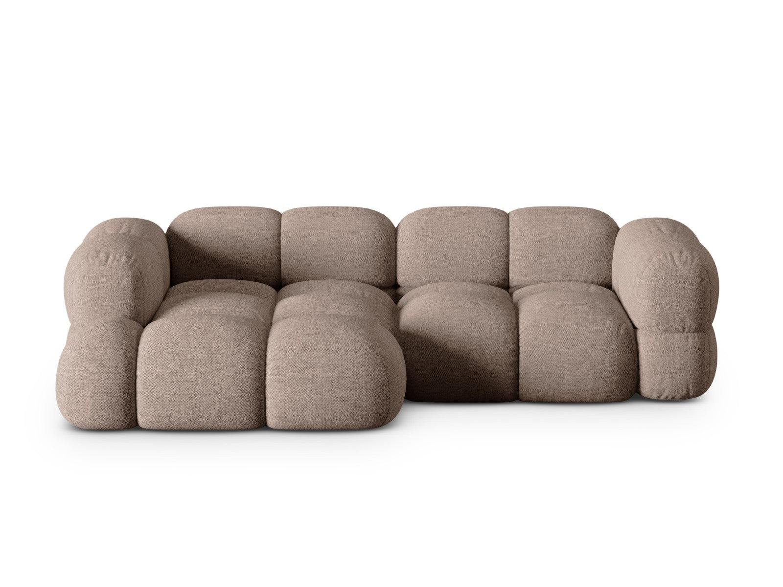 Cosmopolitan Design linker hoekbank Loretto 3-zits, structurele stof c