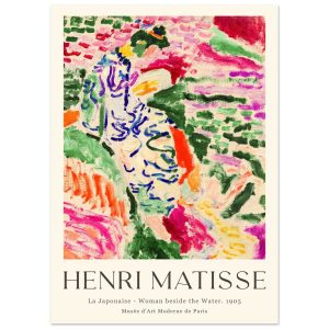 Artfulprints Poster Matisse – La japonaise 1905 – 50×70 cm – Meerkleur Artfulprints Poster Matisse – La japonaise 1905 – 50×70 cm – Meerkleur
