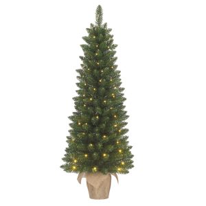 Black Box Trees Gerlos Smalle Kunstkerstboom in Jute – H90 x Ø41 cm – Black Box Trees Gerlos Smalle Kunstkerstboom in Jute – H90 x Ø41 cm –