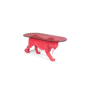 Bold Monkey Dope As Hell Panter Salontafel Roze Bold Monkey Dope As Hell Panter Salontafel Roze