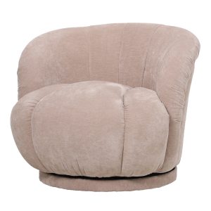 DÉJA Living Draaifauteuil Arby – Taupe Stof – 86x84x70cm DÉJA Living Draaifauteuil Arby – Taupe Stof – 86x84x70cm