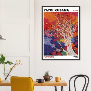 Artfulprints Poster Yayoi Kusama – Artistic tree – 70×100 cm – Meerkle Artfulprints Poster Yayoi Kusama – Artistic tree – 70×100 cm – Meerkle