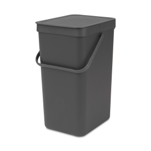 Brabantia Sort & Go afvalemmer, 16 liter – Grey Brabantia Sort & Go afvalemmer, 16 liter – Grey