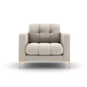 Cosmopolitan Design Fauteuil Bali structurele stof, beige – 96x87x75cm Cosmopolitan Design Fauteuil Bali structurele stof, beige – 96x87x75cm