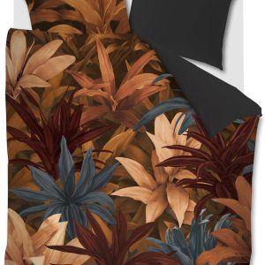 Beddinghouse dekbedovertrek Keano – 200×200/220 cm – steenrood Beddinghouse dekbedovertrek Keano – 200×200/220 cm – steenrood