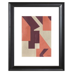 Catchii poster Geometric Colored Purple Surfaces Left – meerkleurig – Catchii poster Geometric Colored Purple Surfaces Left – meerkleurig –