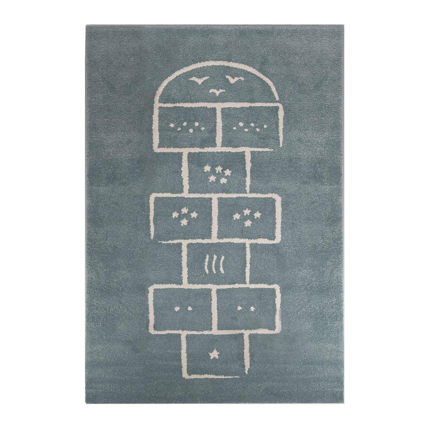 AFK Living vloerkleed Marelle - kinderen - blauw - 120 x 170 cm
