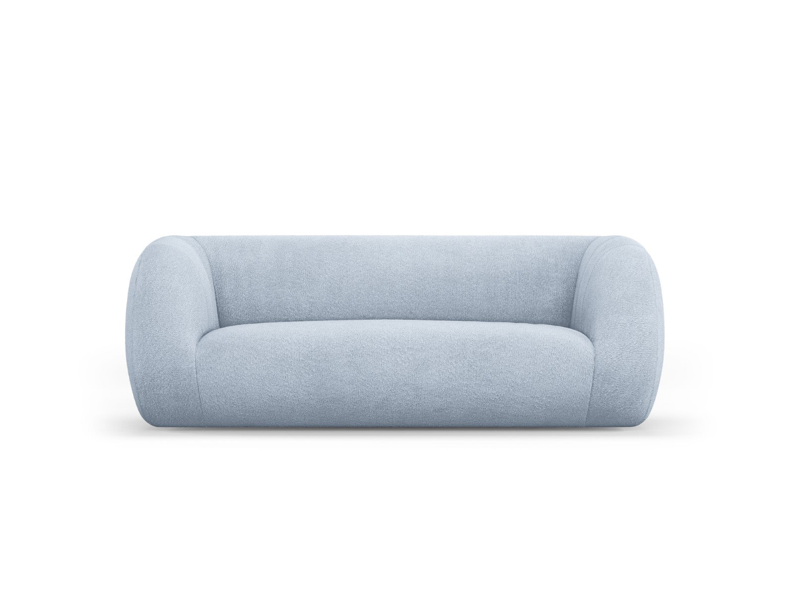 Cosmopolitan Design Bank Essen 2-zits, boucle, lichtblauw - 95x210x86c
