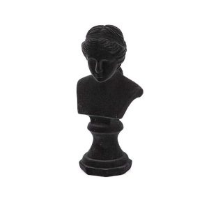 FurniLux Decoratie item Eve zwart – 11x9x25cm