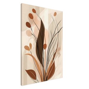 Artfulprints Canvas Boho – Autumn growth canvas – 75×100 cm – beige Artfulprints Canvas Boho – Autumn growth canvas – 75×100 cm – beige