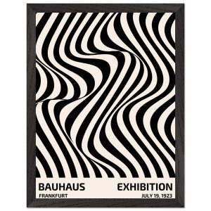 Artfulprints Poster met Lijst Bauhaus – Exhibition Frankfurt – 30×40 c Artfulprints Poster met Lijst Bauhaus – Exhibition Frankfurt – 30×40 c