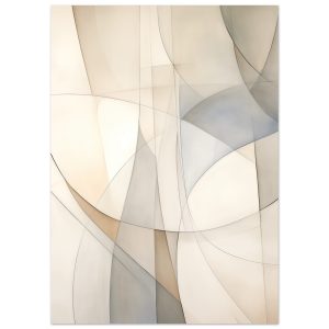 Artfulprints Abstract – Fine lines 2 poster 50×70 cm Artfulprints Abstract – Fine lines 2 poster 50×70 cm