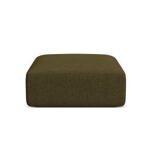 Cosmopolitan Design Poef Campi structurele stof groente – 90x90x40cm Cosmopolitan Design Poef Campi structurele stof groente – 90x90x40cm