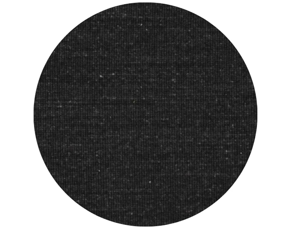 DÉJA Living Vloerkleed Bela - Rond Antraciet Wol - Ø300cm