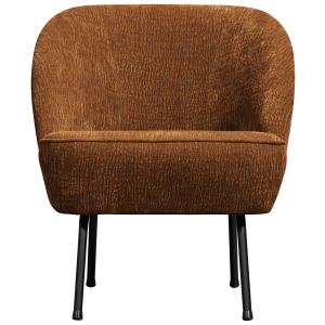 WOOOD fauteuil 3D Vogue – Chenille – Midden Bruin WOOOD fauteuil 3D Vogue – Chenille – Midden Bruin