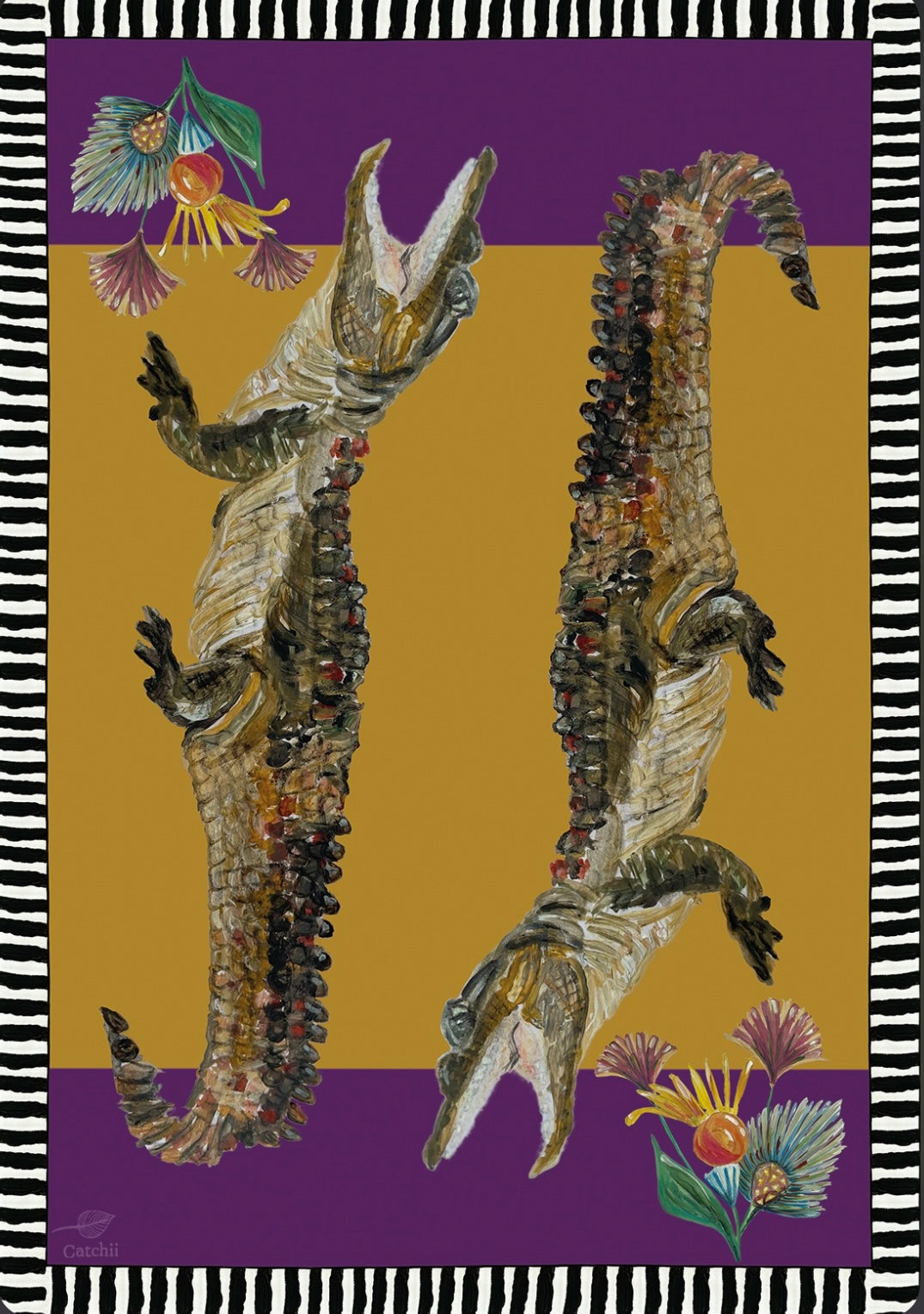 Catchii Placemat Crazy crocodile