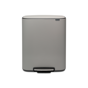 Brabantia Bo Pedaalemmer, 1 binnenemmer, 60 liter – Mineral Concrete G Brabantia Bo Pedaalemmer, 1 binnenemmer, 60 liter – Mineral Concrete G