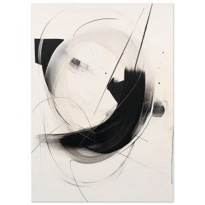 Artfulprints Abstract – Chique brush 5 poster 50×70 cm Artfulprints Abstract – Chique brush 5 poster 50×70 cm