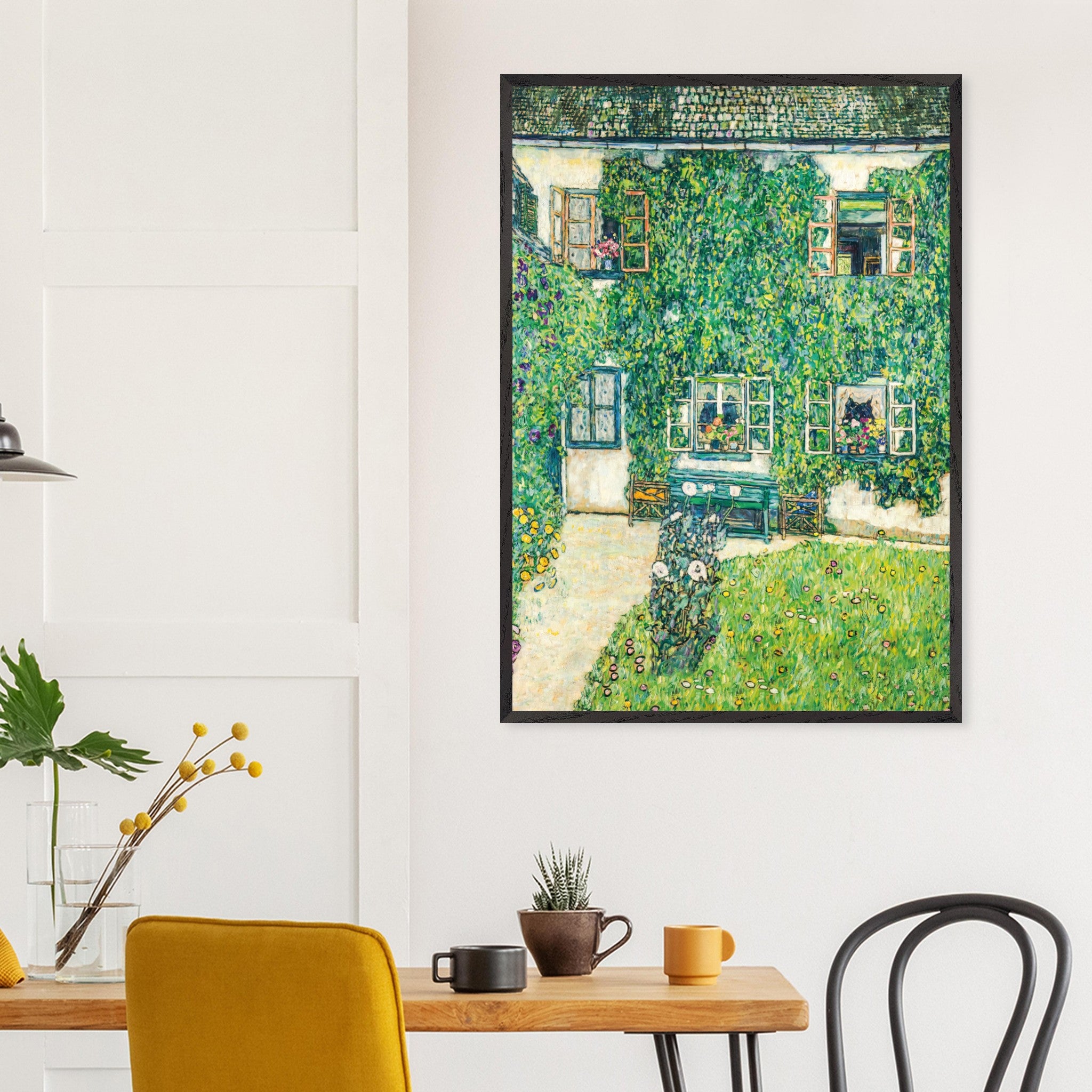 Artfulprints Poster Gustav Klimt - The house of Guardaboschi - 70x100