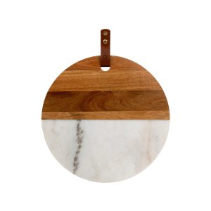 Bredemeijer – Serveerplank Thor marmer met hout Bredemeijer – Serveerplank Thor marmer met hout