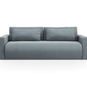 Cosmopolitan Design Slaapbank met opbergdoos Belfast 3-zits, flueel bl Cosmopolitan Design Slaapbank met opbergdoos Belfast 3-zits, flueel bl