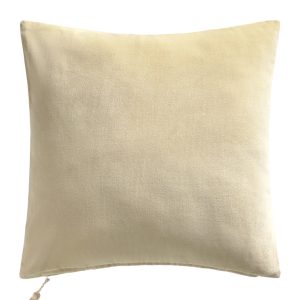 Calma House Kussenhoes Velour – Ecru – 60×60
