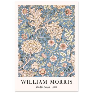 Artfulprints Poster William Morris – Double bough 1890 – 70×100 cm – B Artfulprints Poster William Morris – Double bough 1890 – 70×100 cm – B
