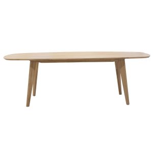 DÉJA Living Eettafel Maeve – Deens Ovaal – Naturel – Eikenhout – 240cm DÉJA Living Eettafel Maeve – Deens Ovaal – Naturel – Eikenhout – 240cm