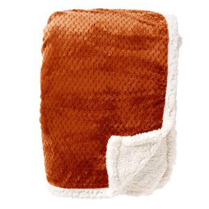 CODY – plaid 150×200 cm – sherpa fleece deken – honingraatpatroon – Po CODY – plaid 150×200 cm – sherpa fleece deken – honingraatpatroon – Po