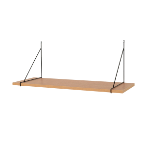 Artichok Mick Houten Wandplank Naturel – B 80 cm Artichok Mick Houten Wandplank Naturel – B 80 cm