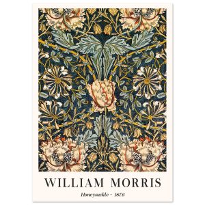 Artfulprints Poster William Morris – Honeysuckle 1876 – A4 21×29.7 cm Artfulprints Poster William Morris – Honeysuckle 1876 – A4 21×29.7 cm