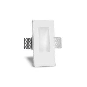 Artdelight wandlamp Gips – 1 lichts – 4.8 x 16.5 cm – wit Artdelight wandlamp Gips – 1 lichts – 4.8 x 16.5 cm – wit