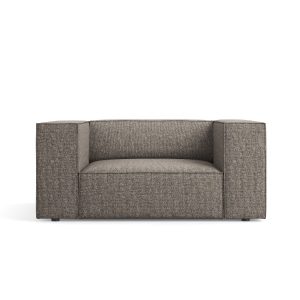 Cosmopolitan Design Fauteuil Arendal chenille, grijs – 102x124x70cm Cosmopolitan Design Fauteuil Arendal chenille, grijs – 102x124x70cm