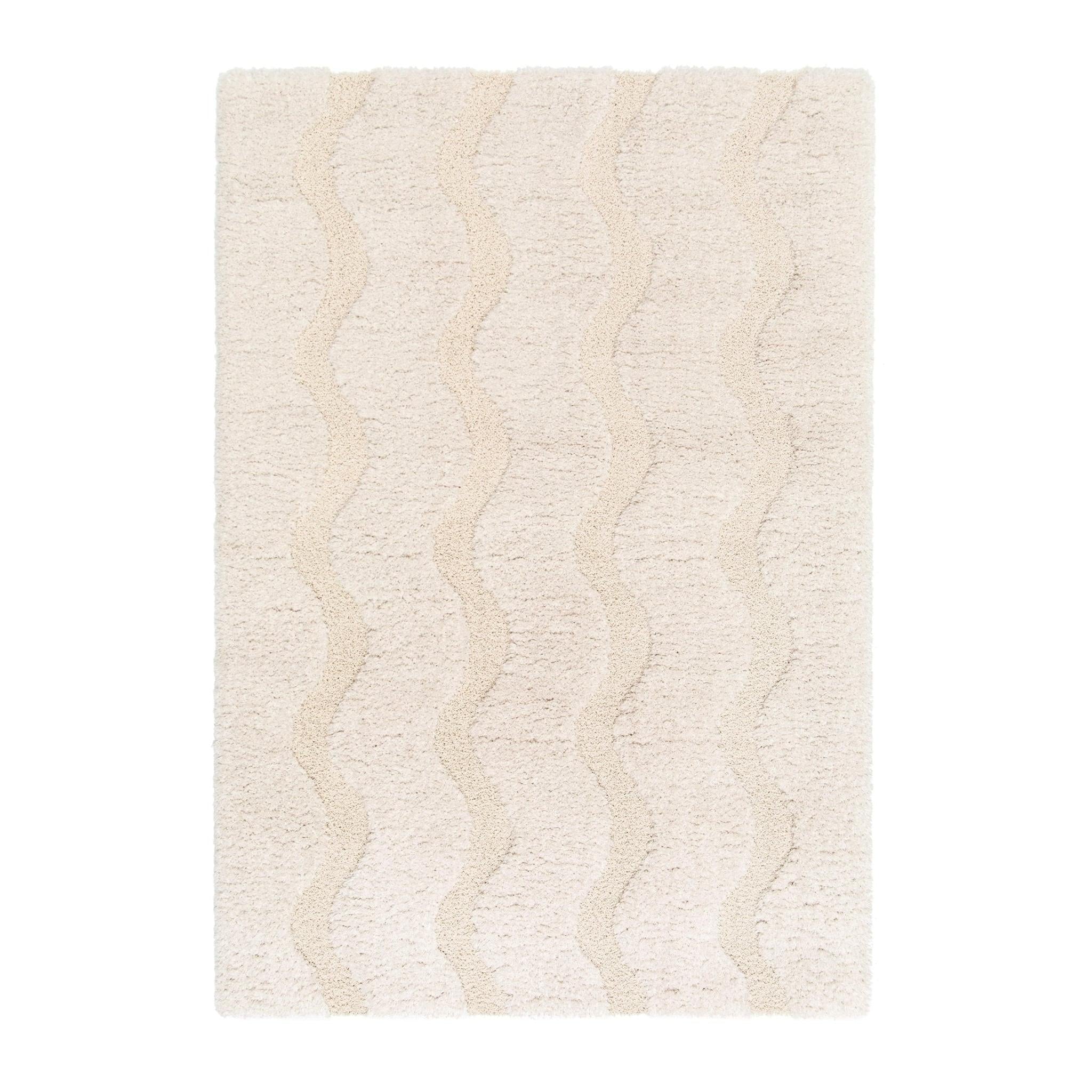 AFK Living vloerkleed Pemberley - reliëfeffect - beige - 120 x 170 cm