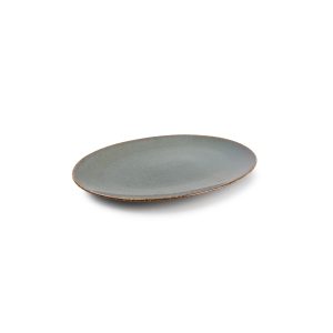 Bonbistro – Plat bord 30x21cm groen Cirro – Set van 4 Bonbistro – Plat bord 30x21cm groen Cirro – Set van 4